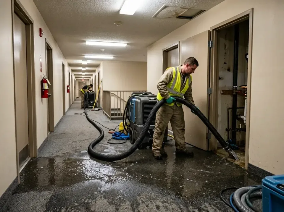 multi-unit-apartment-hallway-f-005 — frequently asked questions, Emergency Burst Pipe Water Extraction & Removal in Scottsbu…